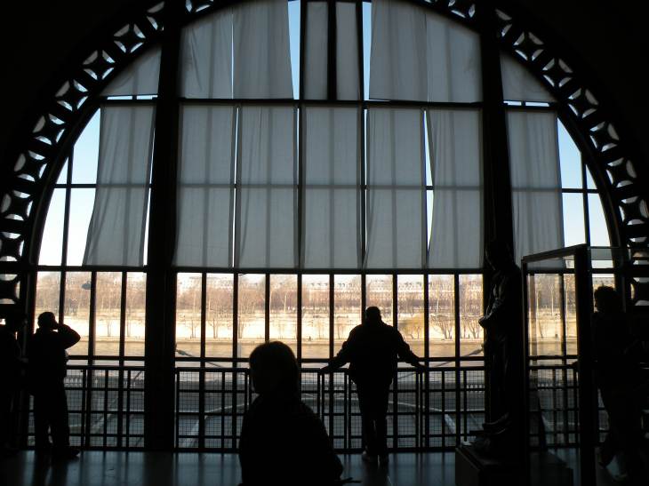  Musée d'Orsay, baie donnant sur la Seine